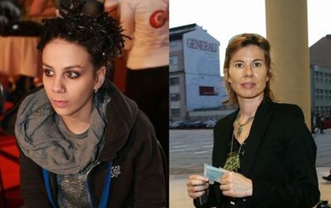 Aneta Langerová a Iva Milerová