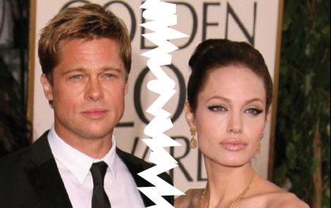 Angelina a Brad se přetahují o děti. 