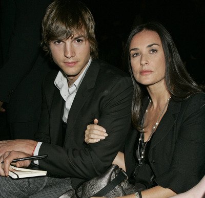 Demi Moore a Ashton Kutcher.