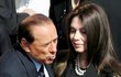 Berlusconi s manželkou Veronicou ještě než jim začaly majetkové tahanice.