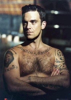 Britský zpěvák Robbie Williams (36)