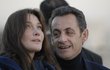 Carla Bruni a Nicolas Sarkozy