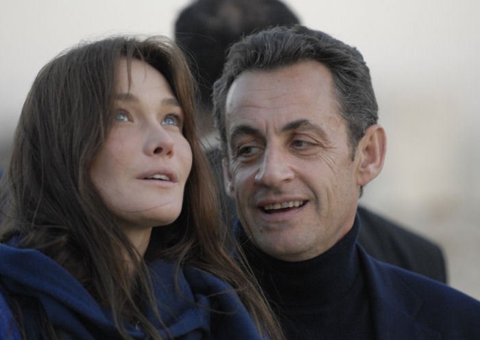 Carla Bruni a Nicolas Sarkozy