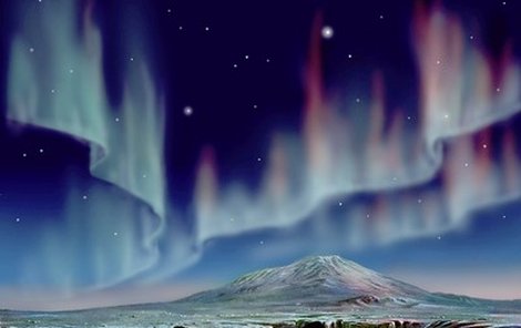 Čarovná hra barevných světel dokáže zaplašit smutek polární noci.