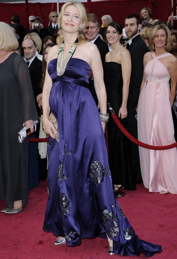 Oscary 2008:Těhotná Cate Blanchett