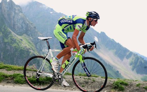 Český jezdec obávané stoupání na pyrenejský Tourmalet příliš nezvládl.