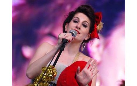 Charismatická zpěvačka kapely Toxique Klára Vytisková.