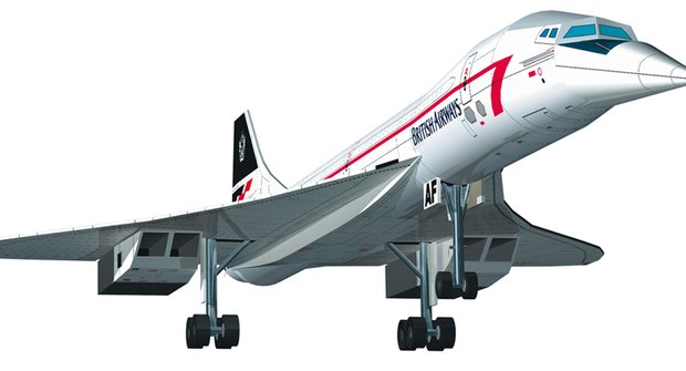 Concorde - nadzvukové osobní letadlo