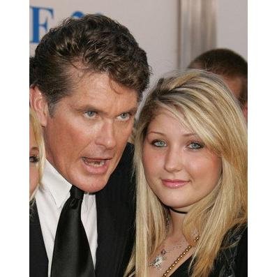 David Hasselhoff se svou dcerou Hayley.