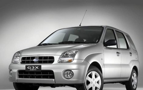 Design čtyřkolky Subaru G3X Justy je hodně povedený.