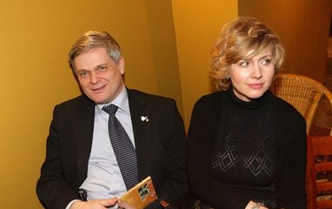 Exministr Tlustý s manželkou Ladislavou.