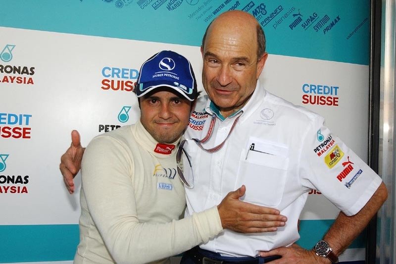 F. Massa a P. Sauber