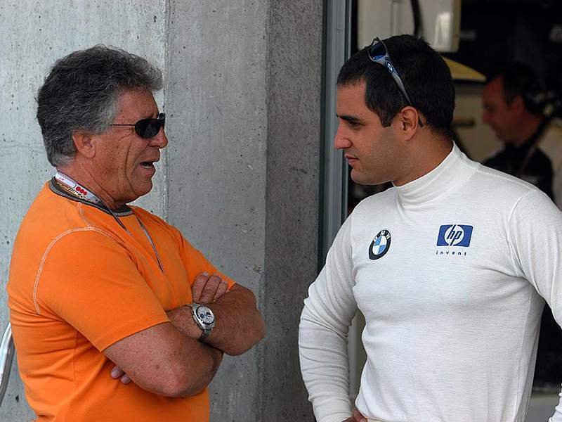 M. Andretti a Juan Pablo Montoya