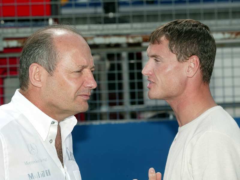 Ron Dennis a D, Coulthard