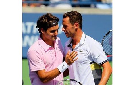 Federer s Llodrou sehráli v Torontu zábavný zápas...