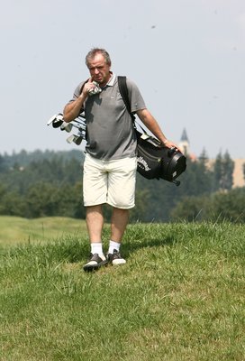 Fotbalový internacionál a golﬁsta Ladislav Vízek