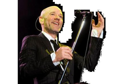 Frontman R.E.M. Michael Stipe