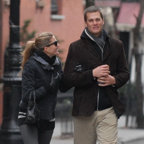 ... a Gisele Bündchen a Tom Bradyho.