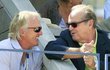 Golﬁsta Greg Norman (54, vlevo) a herec Jack Nicholson (72). Gregu, jak tak Rogera vidím, »Lepší už to nebude«...