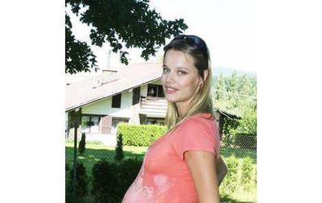 Helena Houdová očekává narození chlapečka každou chvílí.