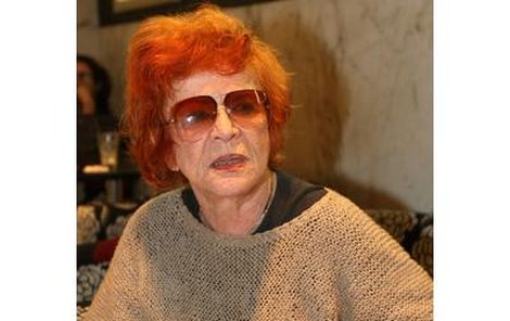 Herečka Jaroslava Adamová (85)