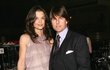 Hollywoodské hvězdy Katie Holmes a Tom Cruise.