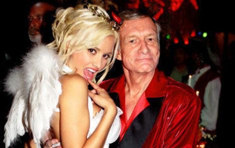 Hugh Hefner a Holly Madison