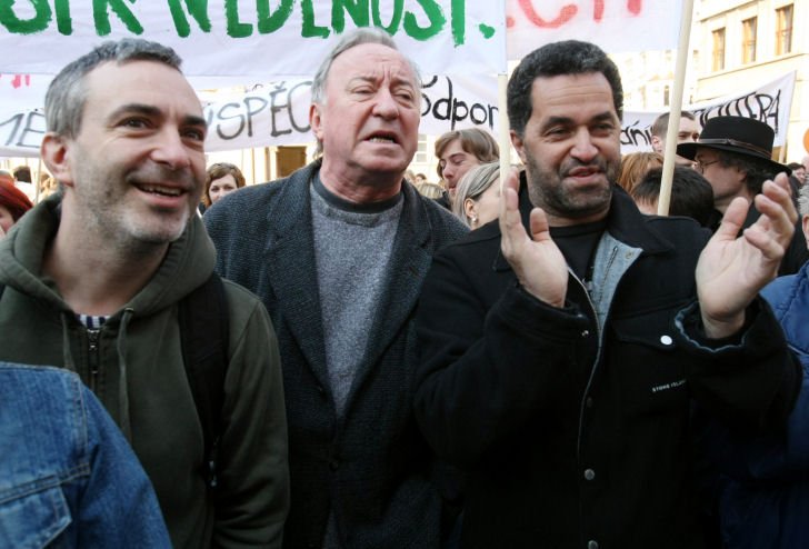 Petr Vacek, Jiří Lábus a Martin Dejdar.