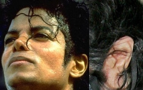 Jacksonovo ucho v roce 1997 a před několika dny