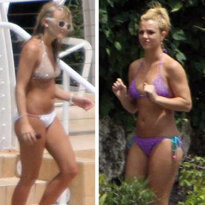 Jamie Lynn (vlevo) a Britney. 