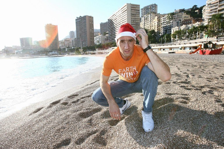 Jan Koller už se připravuje, jak bude běháním u moře shazovat kila nabytá vánočními dobrotami. 