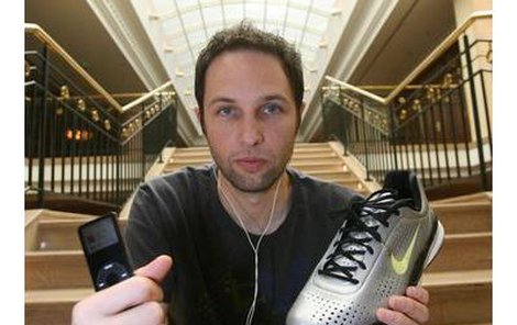 Jan Muchow a jeho »běhací« iPod Nike+.
