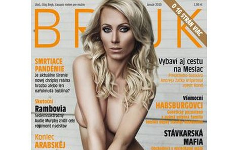 Jana Beszedesová je na Slovensku populární. Její akty se objevily na obálce prestižního magazínu Brejk.