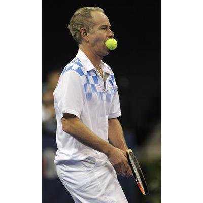 John McEnroe byl opět v ráži.