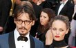 Johnny Depp s manželkou Vanessou Paradis.