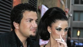 Katie Price s manželem Peterem Andrem