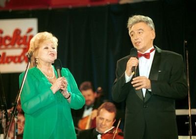 Josef Zíma a jeho manželka Eva Klepáčová