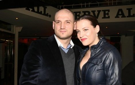 Kateřina Sokolová s již bývalým partnerem Jeanem. 