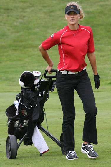 Kateřina Stočesová je velkým příznivcem a hráčem golfu.