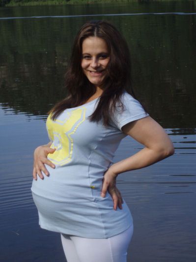 Laďka Nergešová se už nemůže dočkat příštího týdne, kdy porodí první dítě – syna.