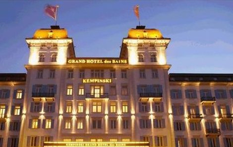 Ladná architektura za velké peníze - Hotel Kempinski je oblíbenou destinací prominentů.