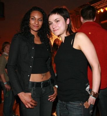 Lejla Abbasová s Lenkou Dusilovou.
