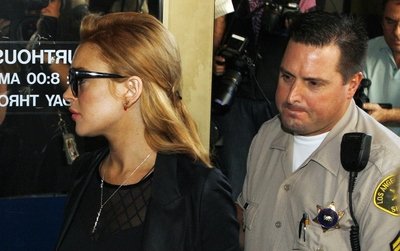 Lindsay Lohan měla pozitivní testy na kokain.