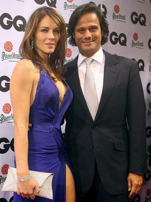 Liz Hurley a Arun Nayar