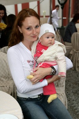 Markéta Hrubešová přišla i s pětiměsíční dcerou Christel.