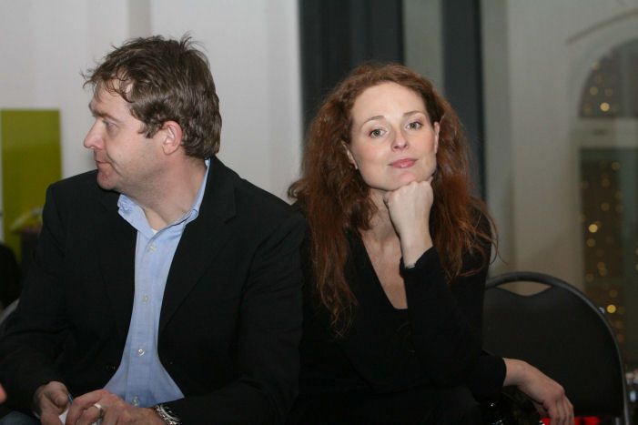 Markéta Hrubešová s manželem Davidem Krausem.