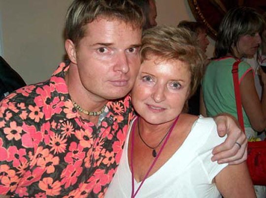 Martin France s mámou.