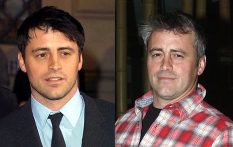 Matt LeBlanc dříve a nyní.