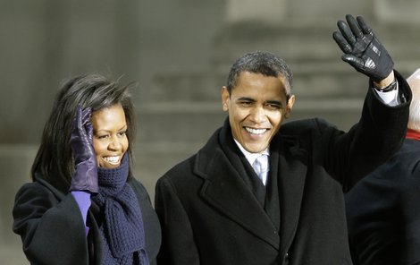 Michelle a Barrack Obamovi.
