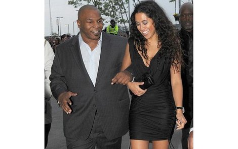 Mike Tyson a jeho Lakiha – nyní už manželka.